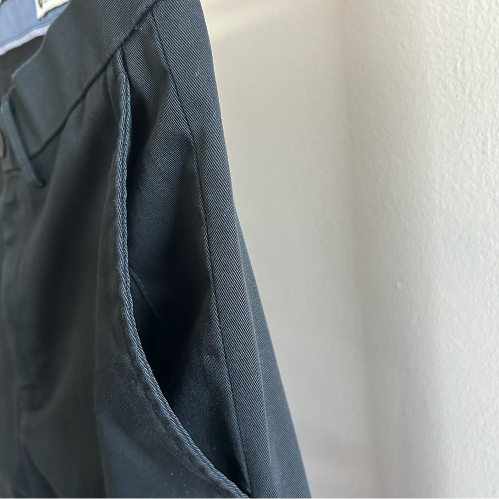 ⭐️ BUNDLE of 2 Haggar Clothing men’s straight fit premium no iron black pants - Picture 7 of 11